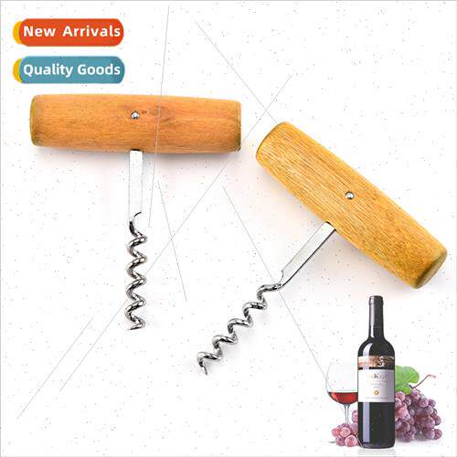 Wooden Handle Stainless Corkscrew Red Wine Corkscrew Wine Bo