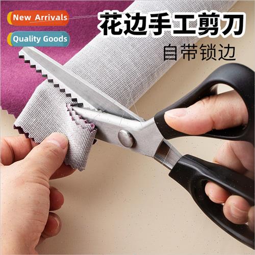 Tooth Fabric Scissors Triangular Dogtooth Serrated Fabric Ta