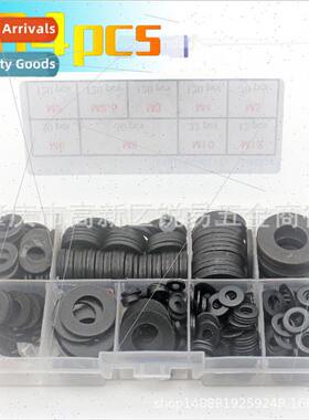 684pcs boxed black flat washers round washers M2M2.5M3M4M5M6
