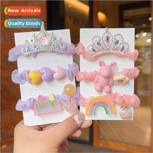 Children Princess Crown headdress Korea new pills hair circl