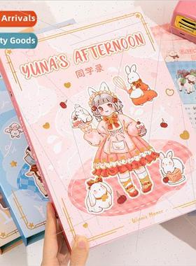 Winnie Manor-cartoon classmate record loose-leaf core studen