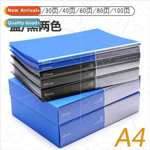 Data book folder a4 loose-leaf folder plastic file organizer