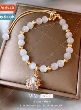 Cat Eye Bead Bracelet French che Bracelet Fashion HJewelry