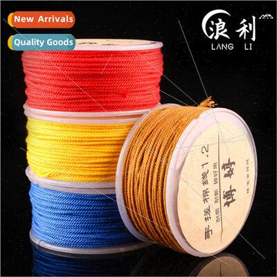 Hand-rolled cotton thread DIY bracelet braided rope necklace