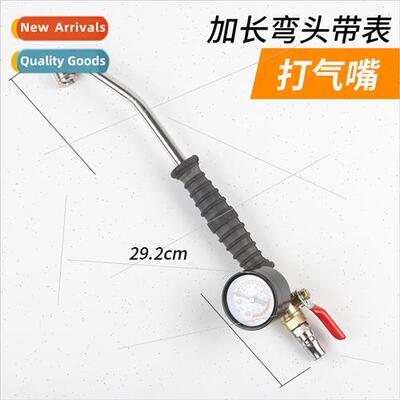 Tire pump wh gauge filler nozzle car tire inflation nozzle m