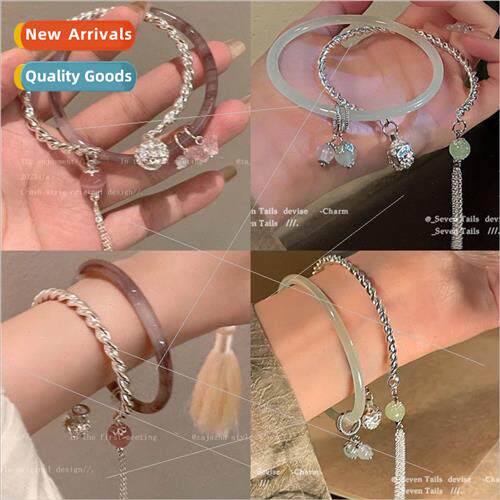 Smoke Rain angnan New Chinese bell bracelet set female cool