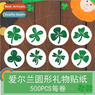 CM2111014 St. Patrick Day Stickers Irish Festival Shamrock S