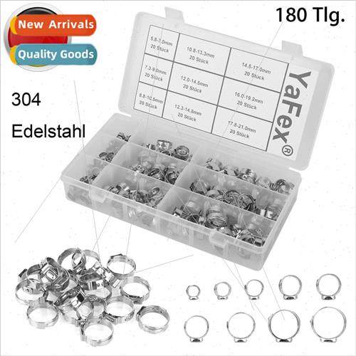180PCS 304 single g Throat BK
