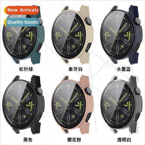 适用Huawei watch GT3 case 42 46mm watch PC+tempered film all