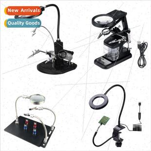 LED lighted auxiliary magnifier Sttype multifunctional magni