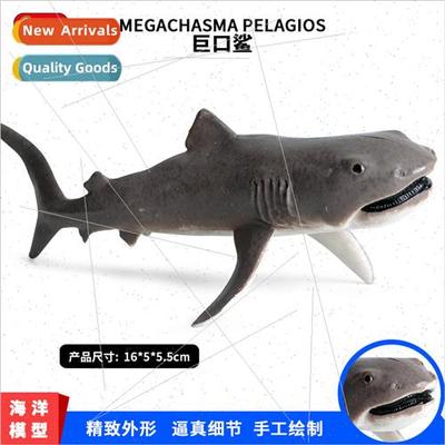 Children solid toys sharks great whe shark megamouth shark s