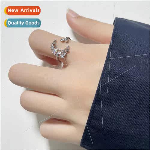 feeling kten finger ring opening Korea diamonds set super fl