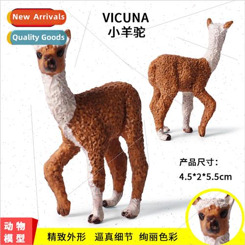 Alpaca model simulation wildlife solid static model alpaca g