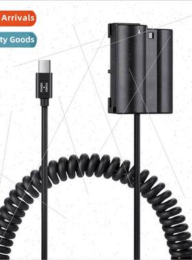 Type-c to EN-EL15 Dummy Battery EP-5B适用Nikon D7000 D500 Z5