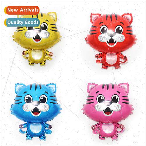 Cartoon tiger aluminum foil balloon Zodiac cute tiger decora