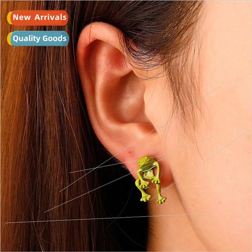 che Metal Frog Earrings Toad Earrings Trans Europe Sweet Coo
