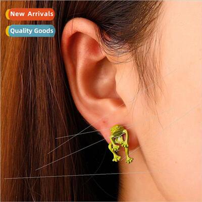 che Metal Frog Earrings Toad Earrings Trans Europe Sweet Coo