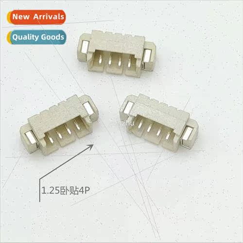 Connector WT1.25 horizontal paste header 1.25 pch 4-pin vert
