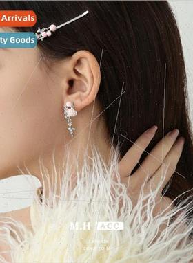 Earrings Sweet Cool Delicate Girlfriend Earrings 925 lver Pi