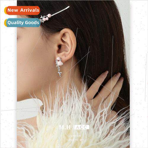 Earrings Sweet Cool Delicate Girlfriend Earrings 925 lver Pi