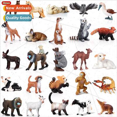 Solid cognive animal model mini animals chickens ducks geese