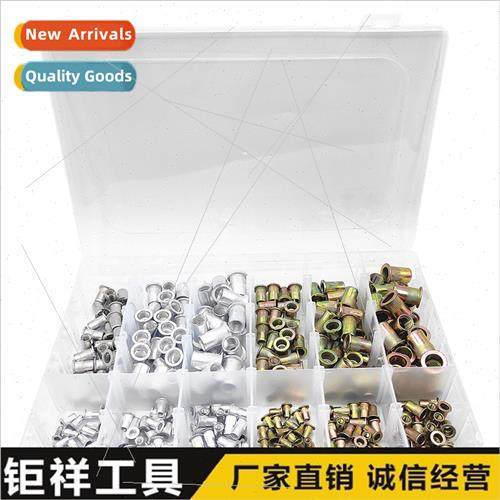 300PCS Galvanized Rivet Nut Set M3-M10 Combination Set