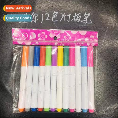 ght board pen water chalk erasable 12 colors liquid chalk gl