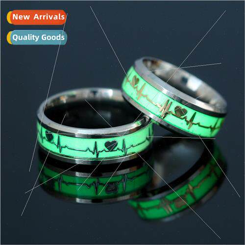 Fashion Classic Pair Ring  Equal Width Stainless Steel Love