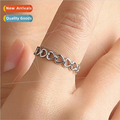 Korea hjewelry new creative metal finger ring adjustable lad