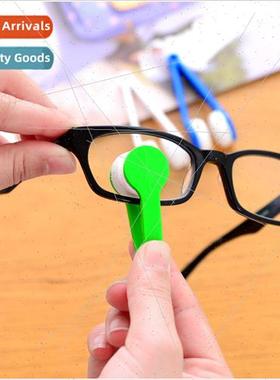 Candy Color Eyeglasses Cleaning Brush Creative mple Portable