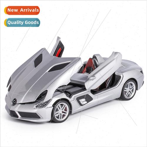 1/24 Mercedes SLR sports car model ornaments children simula
