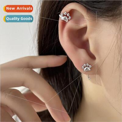 Cute cat claw ear clip Korea fresh sweet cartoon animal ear