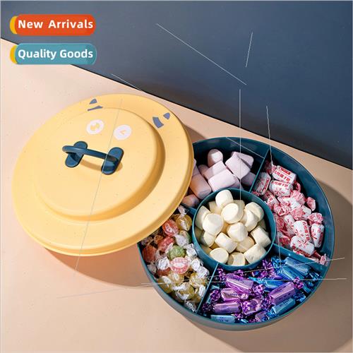 Large-capacy creative New Year dry fru plate household livin