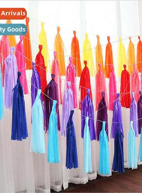 35cm paper tassel Children birthday party decoration wedding