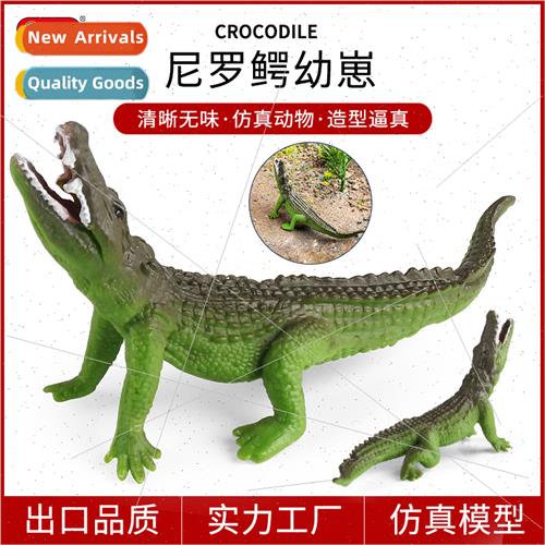 Cognive solid crocodile model le crocodile cubs emperor croc