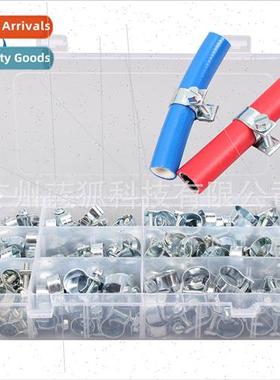 135PCS Boxed Mini Pipe Clamps & Hoops Set Galvanized 8-18mm