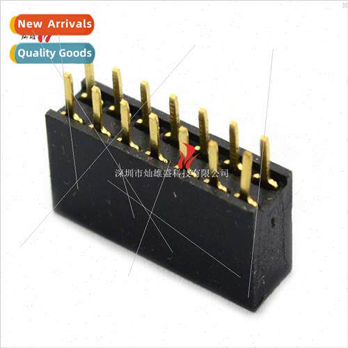 Double rows female 2.54MM 2*7P 2X7P double rows pin header P