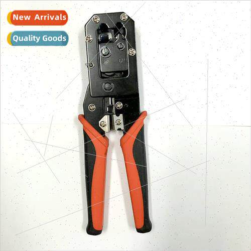 Telephone Network 6P8P Crimping Pliers Crimping Stripping Cu
