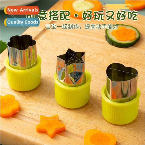 Stainless Steel Fru Cutting Mould 3 Pcs Set DIY Supplement B