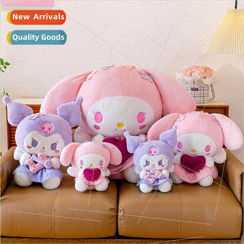 Cute purple kurumi plush toy doll cupid kurumi doll large Me