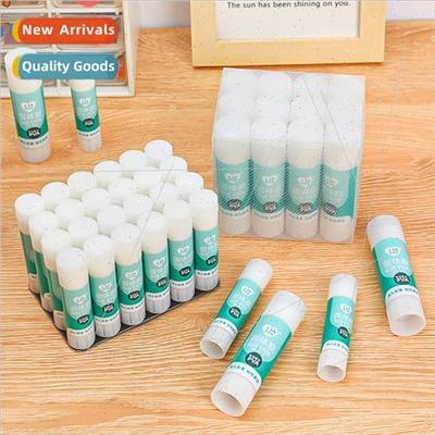 LL004 Green Solid Glue Stick Desktop Finance Classic Moistur