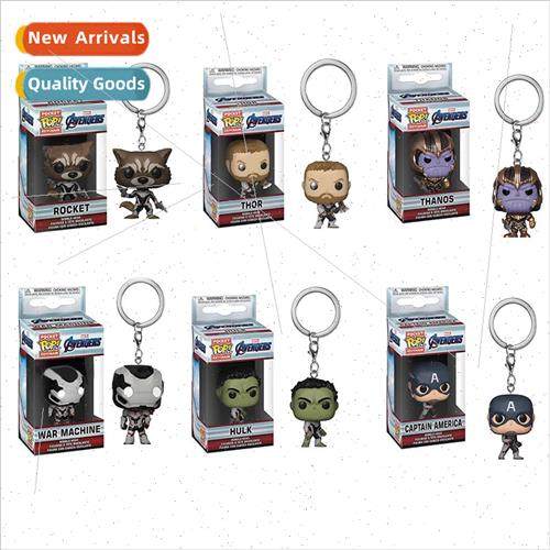 Funko POP New Team America Iron Man Captain Marvel Spider-Ma