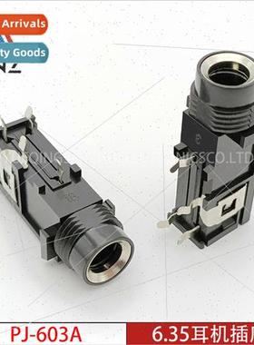 6.35 headphone socket PJ603A whe port 4-pin audio video micr