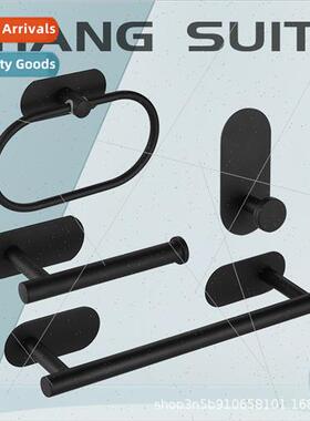 Round No Nail Towel Rack Set Bathroom Bathroom Towel Bar Tow