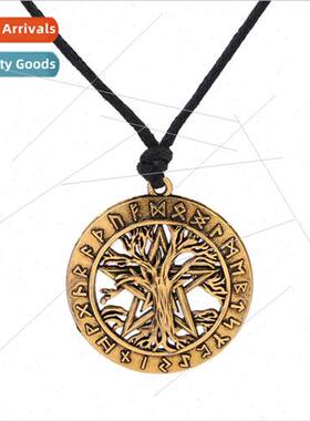 Eurographic cky Wealth Symbol Fortune Tree Alloy Necklace Am