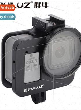 适用GoPro HERO8 Black Metal Case Dog Cage with UV Lens