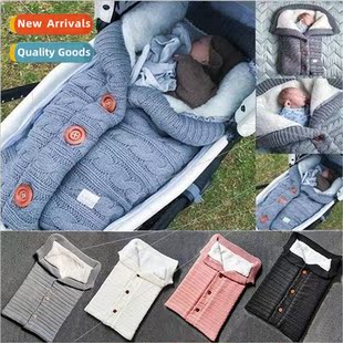 Europe fall winter baby stroller sleeping bag outdoor button