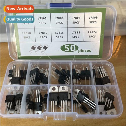 50PCS TO-220 L7805-L7824 LM317T Three-terminal Voltage Regul