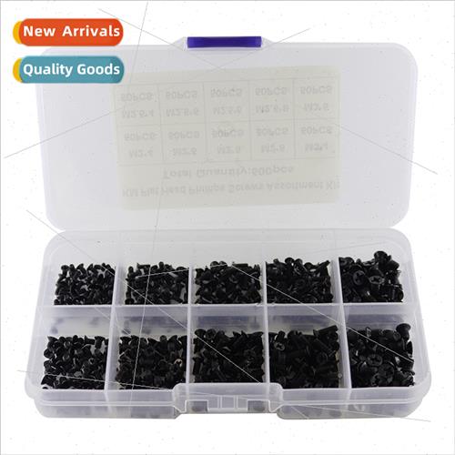 500pcs M2M2.5M3 KM Computer Laptop Screws Set Phillips Screw