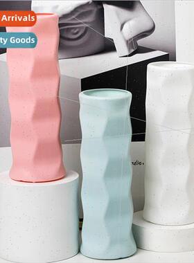 Plastic vase creative wave model vase fashion simple anti-dr